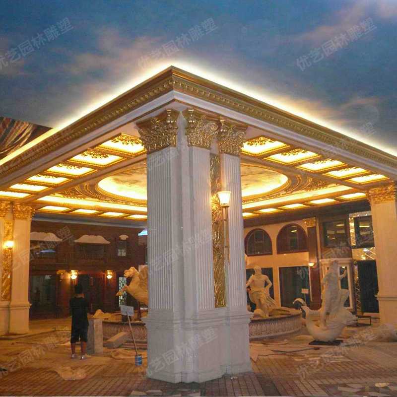 羅馬柱，室內羅馬柱