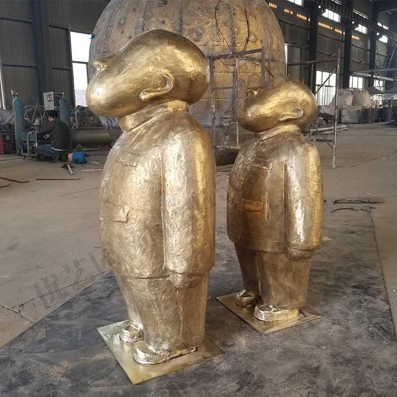 銅兒童雕塑，銅小孩雕塑